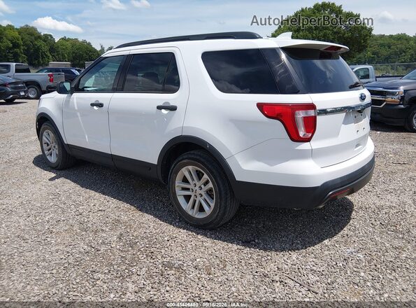 1FM5K7B87GGC37464 2016 FORD EXPLORER White Հետևի ձախ