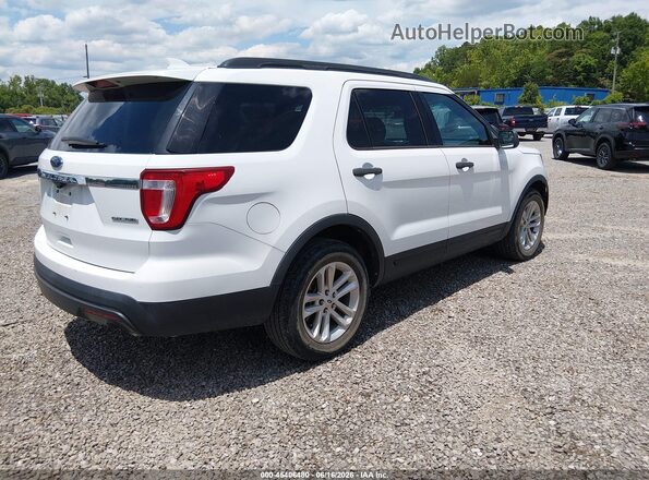 1FM5K7B87GGC37464 2016 FORD EXPLORER White Հետևի աջ