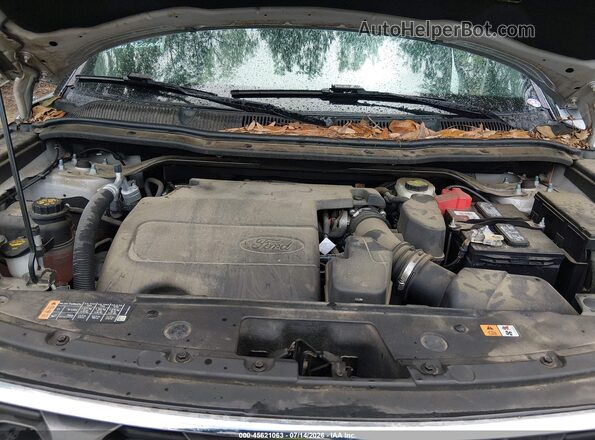 1FM5K7B87GGD14849 2016 FORD EXPLORER Серебряный Вид сзади