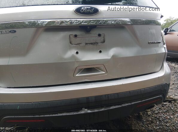 1FM5K7B87GGD14849 2016 FORD EXPLORER Серебряный Вид спереди