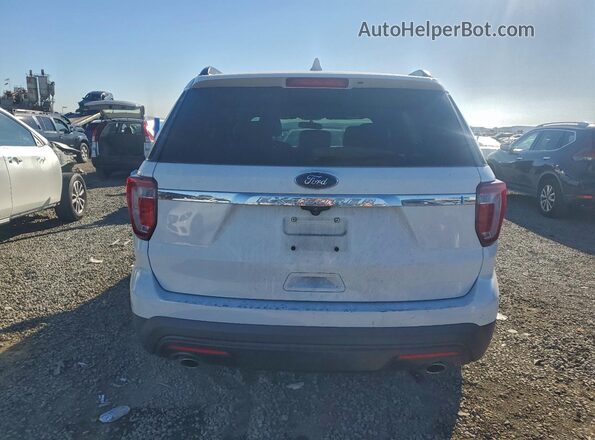 1FM5K7B87HGD42913 2017 FORD EXPLORER White Հետևի տեսք