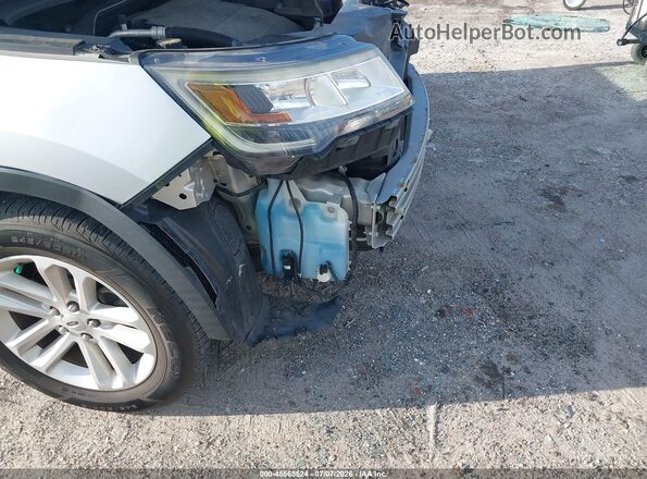 1FM5K7B87HGD79184 2017 FORD EXPLORER Silver წინა ხედი