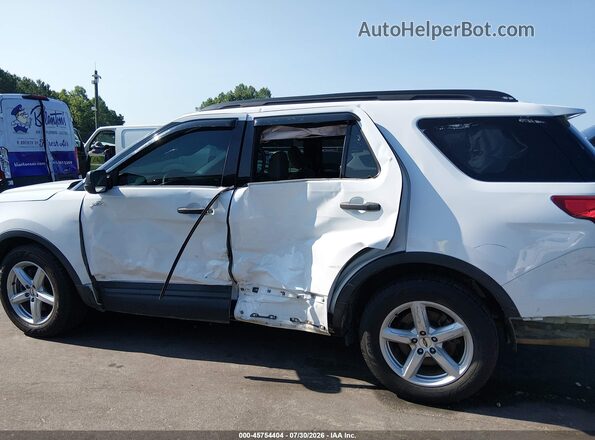 1FM5K7B87JGA95480 2018 FORD EXPLORER Белый Панорамный вид салона 360°