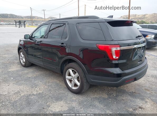 1FM5K7B87JGC45121 2018 FORD EXPLORER Черный Задняя левая четверть