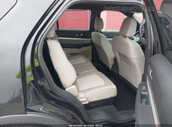 1FM5K7B87JGC45121 2018 FORD EXPLORER Черный Вид наклейки с VIN-кодом