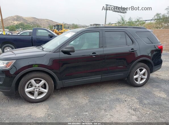 1FM5K7B87JGC45121 2018 FORD EXPLORER Черный Панорамный вид салона 360°