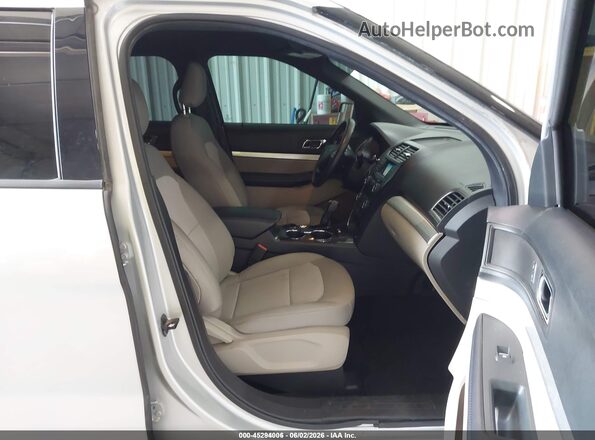 1FM5K7B87KGA93200 2019 FORD EXPLORER Silver Front interior view