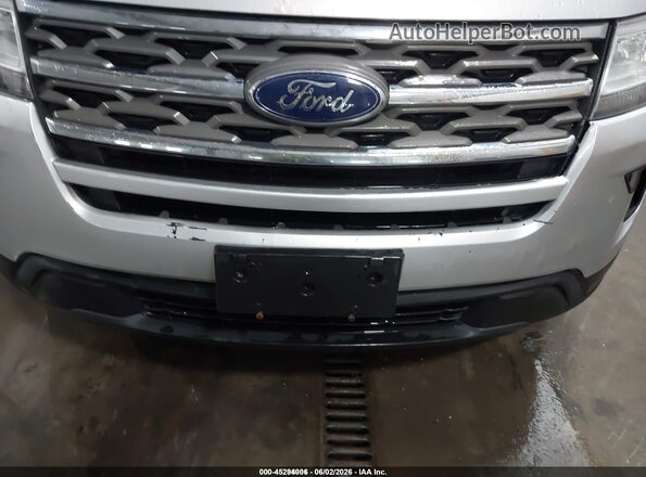 1FM5K7B87KGA93200 2019 FORD EXPLORER Silver Front view