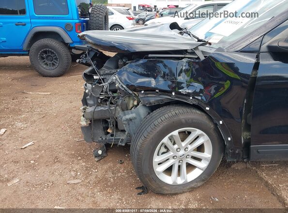 1FM5K7B88GGC81361 2016 FORD EXPLORER Черный Вид спереди