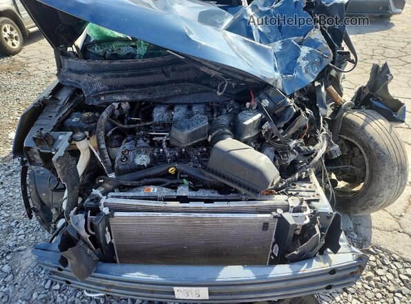 1FM5K7B89KGA15209 2019 FORD EXPLORER Blue ძრავის განყოფილების ხედი