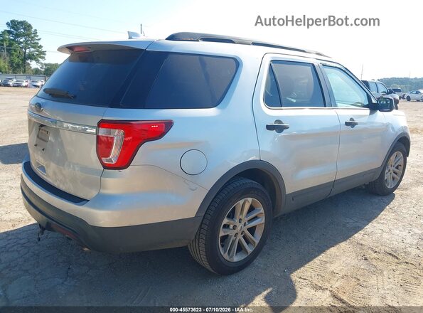 1FM5K7B8XHGA10710 2017 FORD EXPLORER Silver Tył prawy