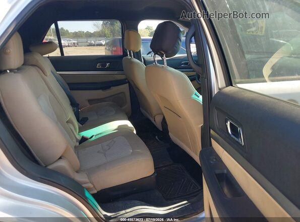 1FM5K7B8XHGA10710 2017 FORD EXPLORER Silver Widok naklejki z numerem VIN