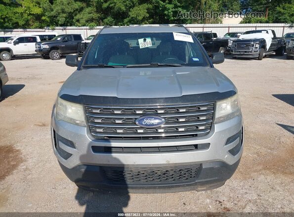 1FM5K7B8XHGA10710 2017 FORD EXPLORER Silver Widok zestawu wskaźników