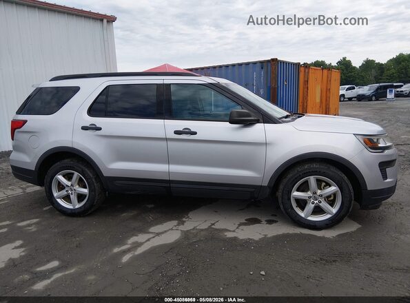 1FM5K7B8XJGC45131 2018 FORD EXPLORER Silver 