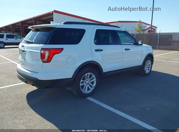 1FM5K7BH1GGC68077 2016 FORD EXPLORER White Հետևի աջ