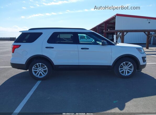 1FM5K7BH1GGC68077 2016 FORD EXPLORER White Սալոնի հետևի տեսք