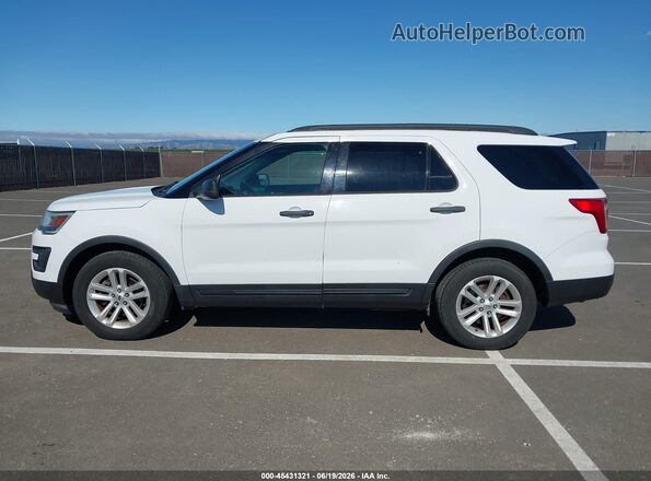 1FM5K7BH1GGC68077 2016 FORD EXPLORER White Սալոնի 360 աստիճան տեսք