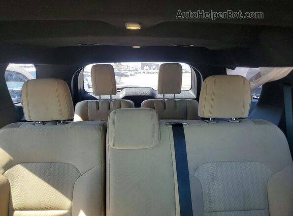 1FM5K7BH1HGA60007 2017 FORD EXPLORER Blue Widok tylnych siedzeń