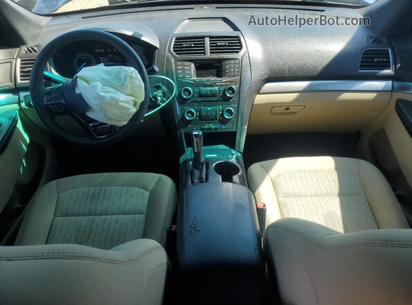 1FM5K7BH1HGA60007 2017 FORD EXPLORER Blue 