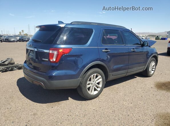 1FM5K7BH1HGA60007 2017 FORD EXPLORER Blue 
