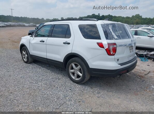 1FM5K7BH1KGA18475 2019 FORD EXPLORER White Հետևի ձախ