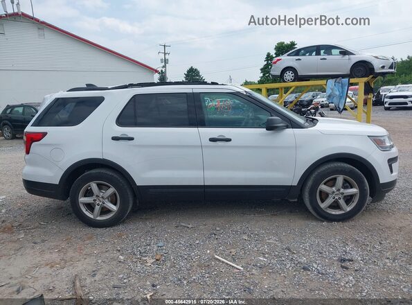 1FM5K7BH1KGA18475 2019 FORD EXPLORER White Սալոնի հետևի տեսք