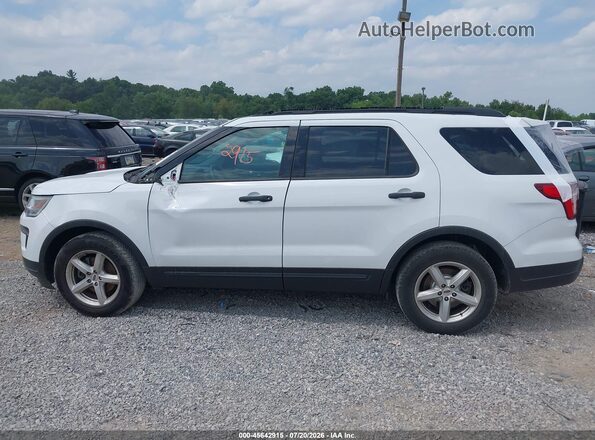 1FM5K7BH1KGA18475 2019 FORD EXPLORER White Սալոնի 360 աստիճան տեսք