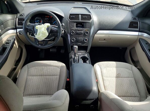1FM5K7BH4JGC95894 2018 FORD EXPLORER Black Առջևի վահանակի տեսք