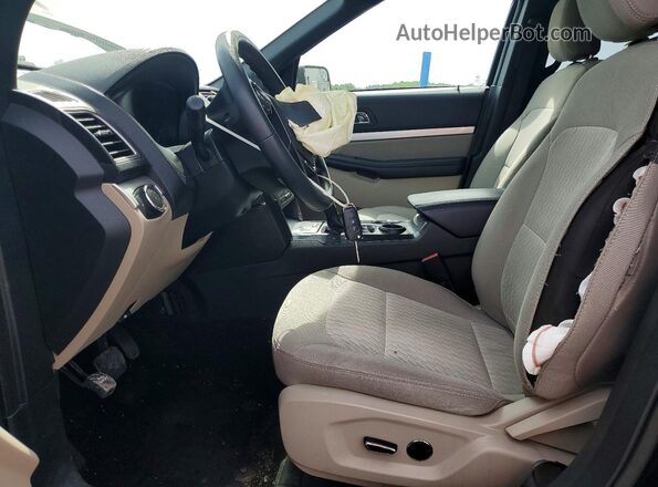 1FM5K7BH4JGC95894 2018 FORD EXPLORER Black Սալոնի դիմացի տեսք
