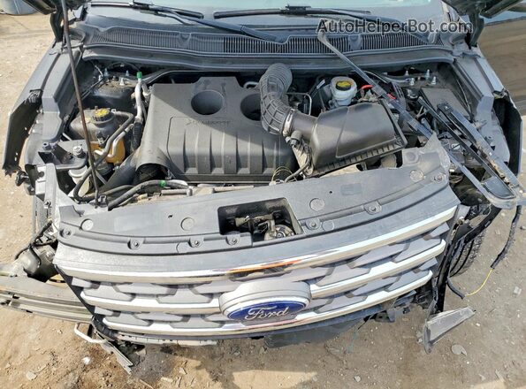 1FM5K7BH4JGC95894 2018 FORD EXPLORER Black Շարժիչի բաժամունքի տեսք