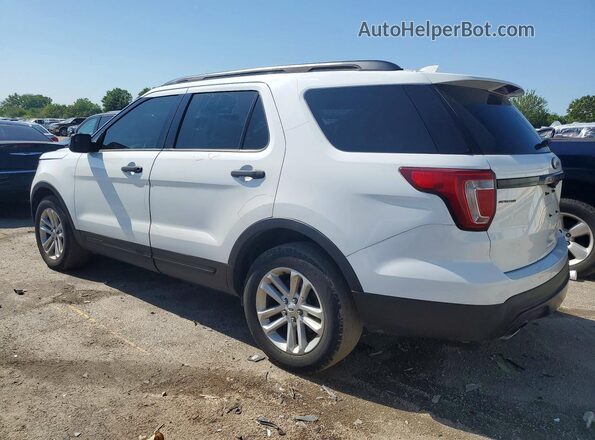 1FM5K7BH6GGC32403 2016 FORD EXPLORER White Rear left