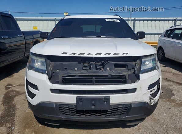 1FM5K7BH6GGC32403 2016 FORD EXPLORER White Front view