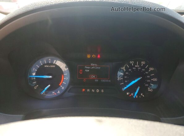 1FM5K7BH6GGC32403 2016 FORD EXPLORER White Instrument cluster view