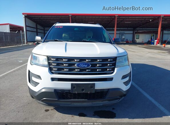 1FM5K7BHXGGC68076 2016 FORD EXPLORER White Սալոնի հետևի տեսք