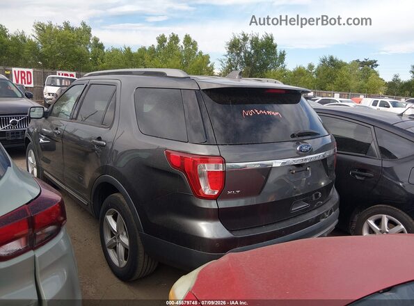 1FM5K7D80GGD03057 2016 FORD EXPLORER Black Rear left