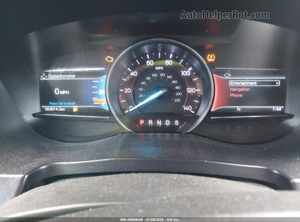 1FM5K7D80GGD12700 2016 FORD EXPLORER Gray უკანა სავარძლების ხედი