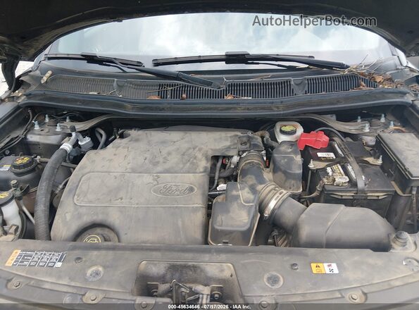 1FM5K7D80HGA01642 2017 FORD EXPLORER Gray Вид ззаду