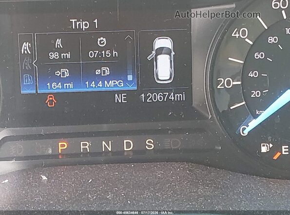 1FM5K7D80HGA01642 2017 FORD EXPLORER Gray 