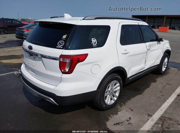 1FM5K7D80HGA59508 2017 FORD EXPLORER White Հետևի աջ