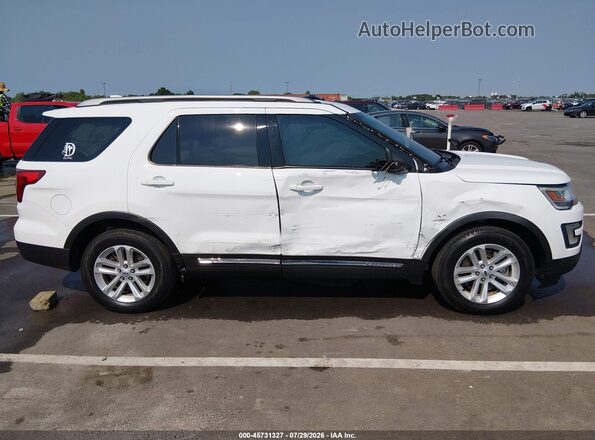 1FM5K7D80HGA59508 2017 FORD EXPLORER White Սալոնի հետևի տեսք