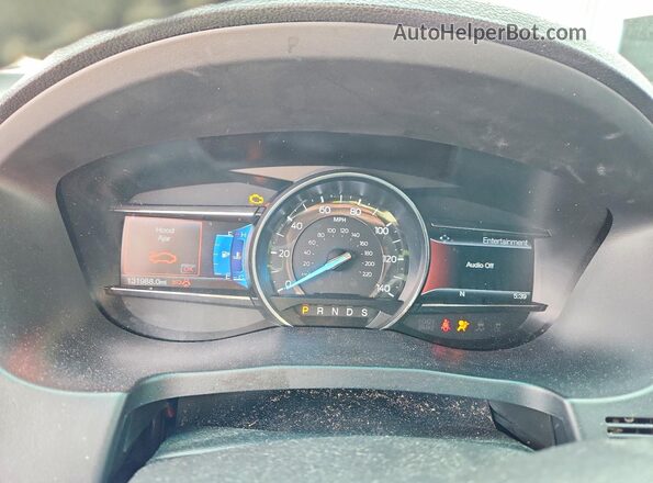 1FM5K7D80HGA91049 2017 FORD EXPLORER Синий Вид щитка приборов