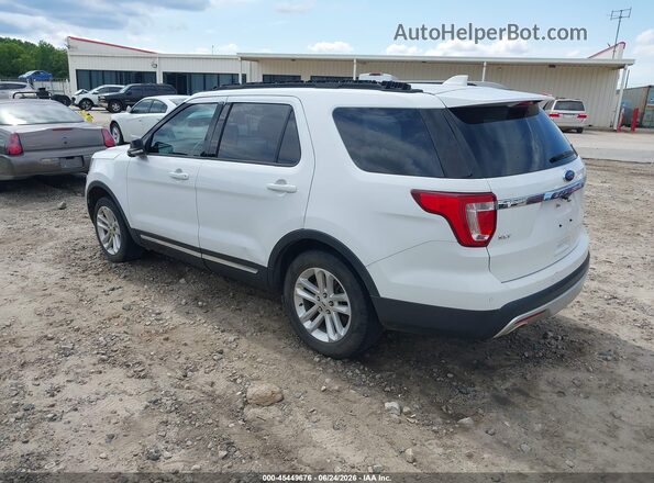 1FM5K7D80HGC36820 2017 FORD EXPLORER White Задня ліва чверть