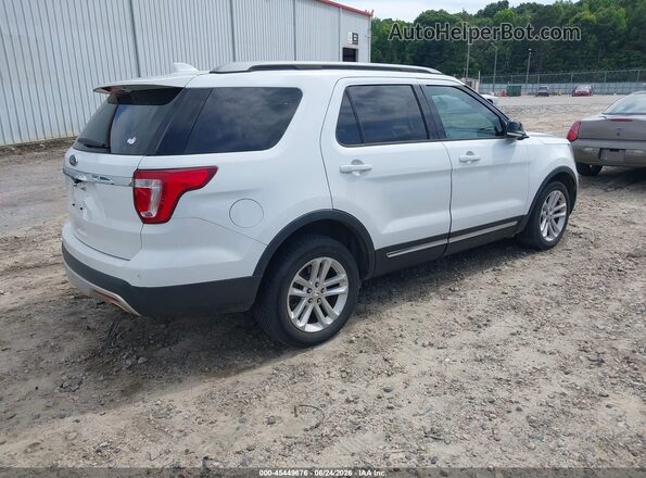 1FM5K7D80HGC36820 2017 FORD EXPLORER White Задня права чверть