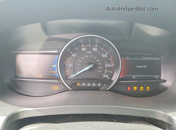 1FM5K7D80JGA03543 2018 FORD EXPLORER Black Vista del cuadro de instrumentos
