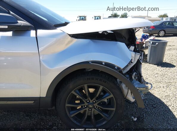 1FM5K7D80JGC72206 2018 FORD EXPLORER Silver 