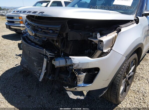 1FM5K7D80JGC72206 2018 FORD EXPLORER Silver 