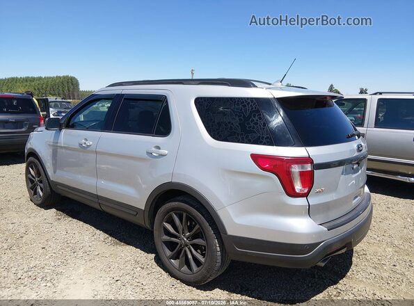 1FM5K7D80JGC72206 2018 FORD EXPLORER Silver უკანა მარცხენა