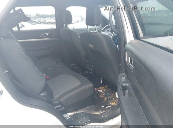 1FM5K7D80KGA04208 2019 FORD EXPLORER White VIN sticker view
