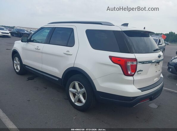1FM5K7D80KGA04208 2019 FORD EXPLORER White Rear left
