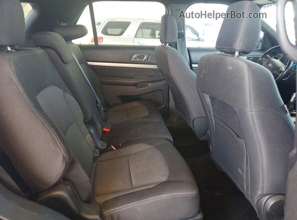 1FM5K7D80KGA15824 2019 FORD EXPLORER Синий Вид задней части салона